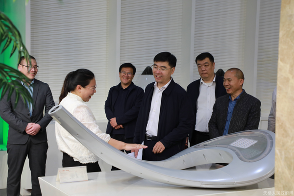 孟帅调研辖区重点企业和项目