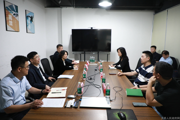 孟帅调研辖区重点企业