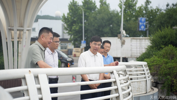 孟帅调研督导全区防汛备汛工作